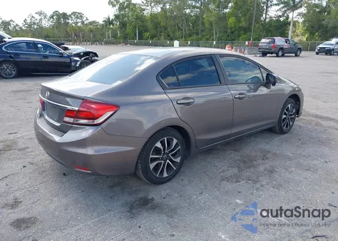 2014 Honda Civic Ex from USA, damaged, VIN 19XFB2F80EE047489